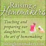Raising Homemakers Button