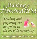 Raising Homemakers Button
