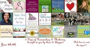 5 Days Series,mothering, homemaking, essential oils, summer fun, birthday parties, organizing