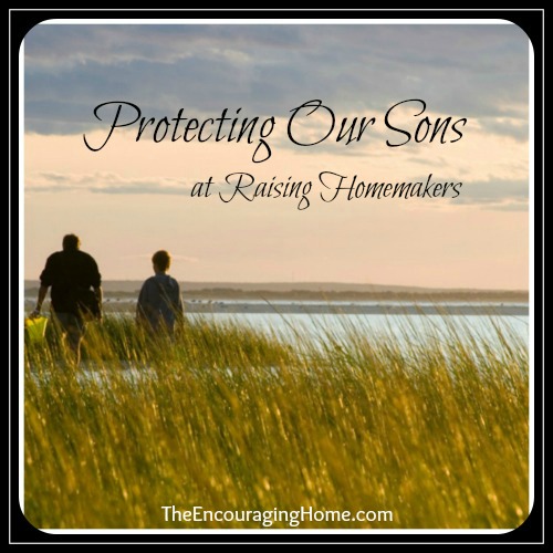 Protecting Our Sons {at Raising Homemakers}