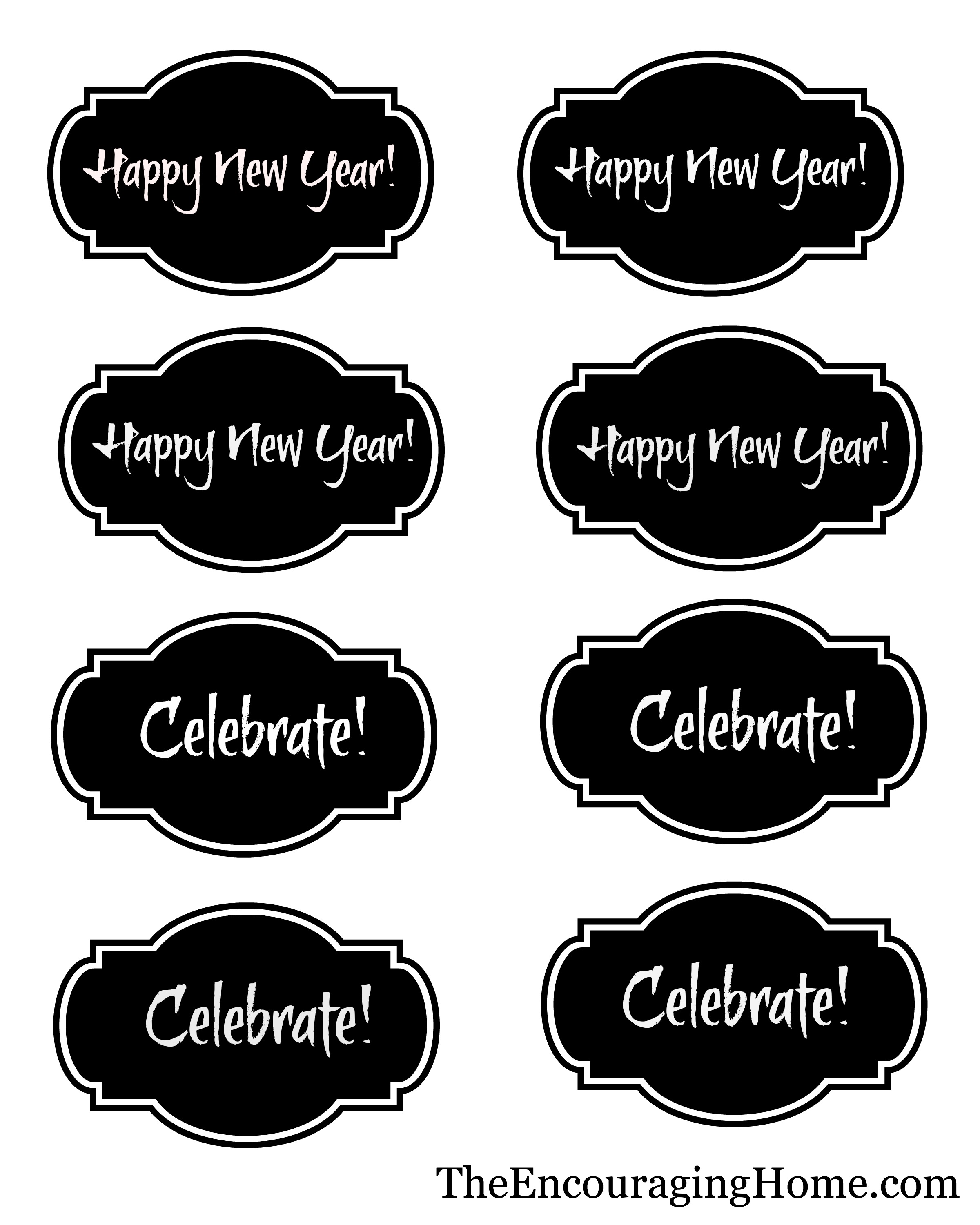 New Year s Eve Fun Free Printables The Encouraging Home
