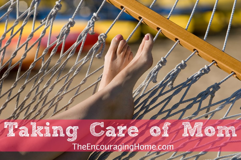 how can i take care of my mom