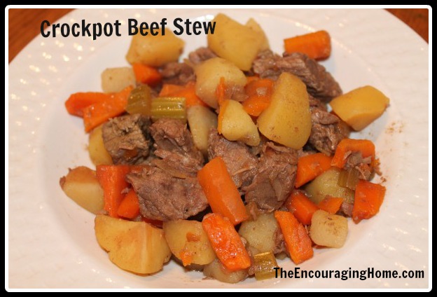 Easy, crockpot Beef Stew: A comfort food